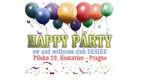 HAPPY PÁRTY - ženy a páry VSTUP ZDARMA !