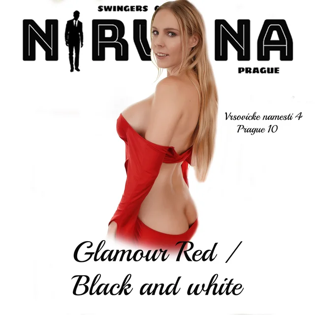 Glamour Red/Black and white