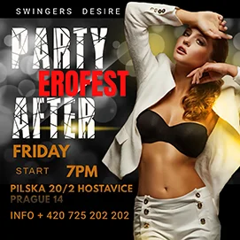 PÁRTY PO EROFESTU "Speciální akce pro všechny"