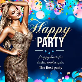 HAPPY PÁRTY "happy hour pro ženy a páry"