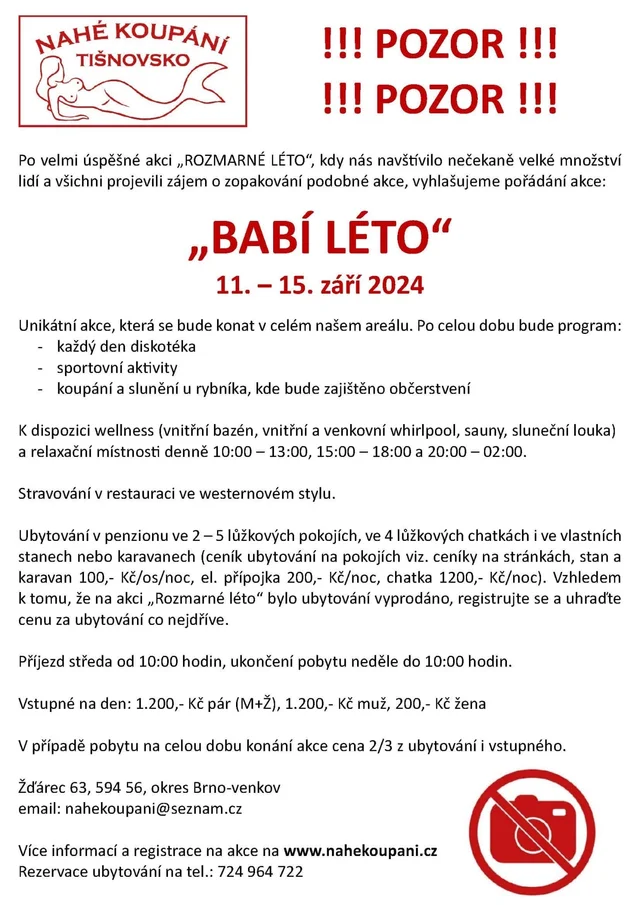 Babí léto 2024