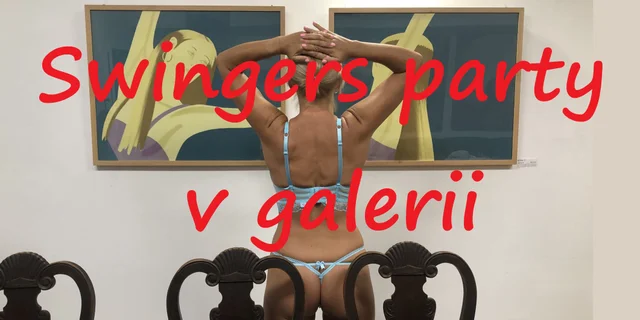 Swingers party v galerii all inclusive