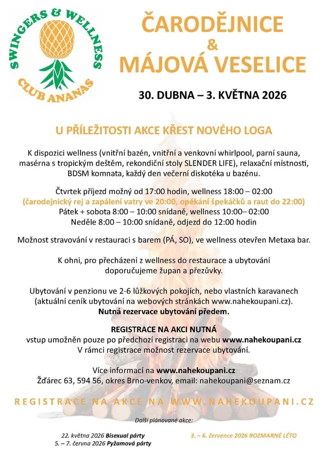 Čarodějnice a Májová veselice