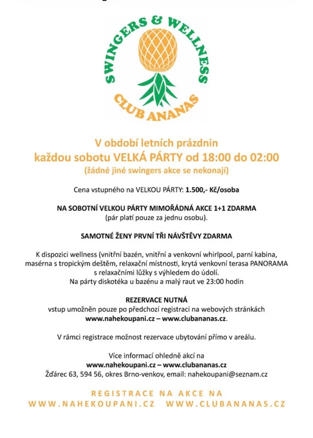 Noční párty pro všechny